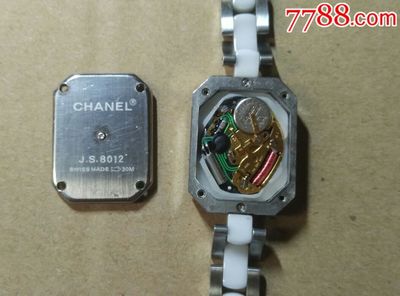 CHANEL极新瑞士石英表 19MM陶瓷镶钻机芯的典雅之选