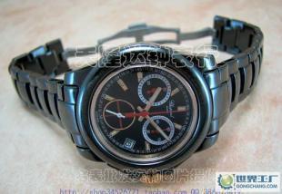 CHOPARD萧邦男士情侣石英表 (橙色精致款推荐 - 韩国陶瓷邂逅瑞士机芯的艺术之选)